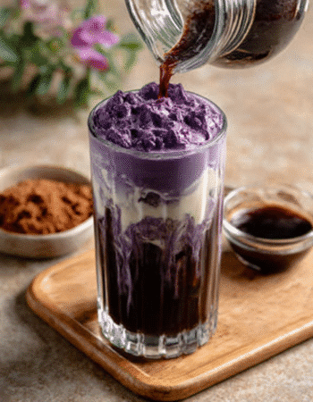 Ube Cold Foam Coffee