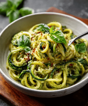 Zucchini Avocado Pesto Noodles: A Creamy Delight You’ll Love! 5 Zucchini Avocado Pesto Noodles