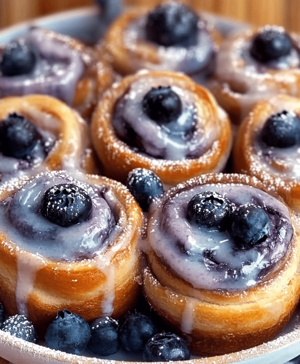 blueberry cinnamon rolls