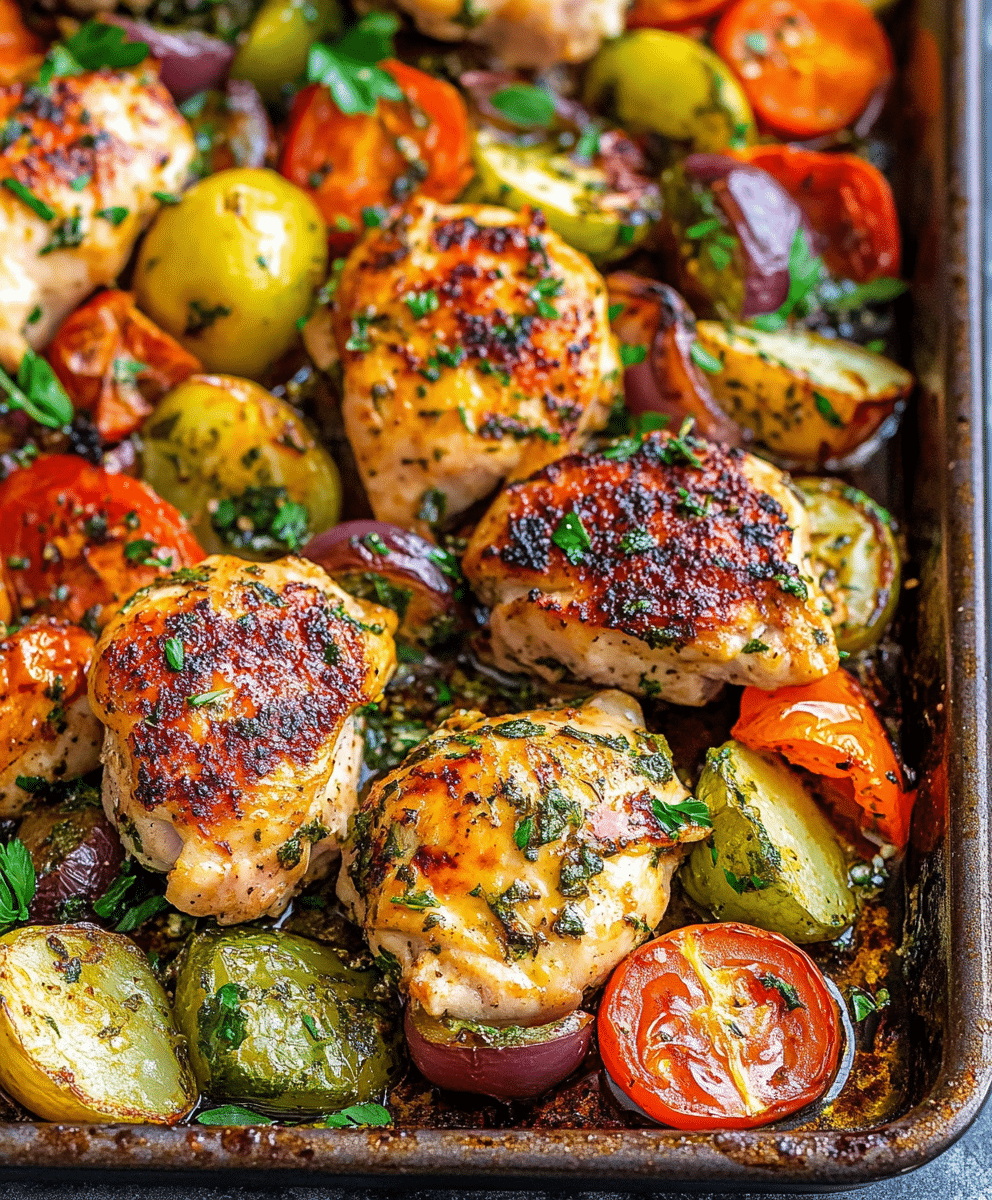 Greek sheet pan chicken dinner: A quick, tasty treat! 7 greek sheet pan chicken dinner