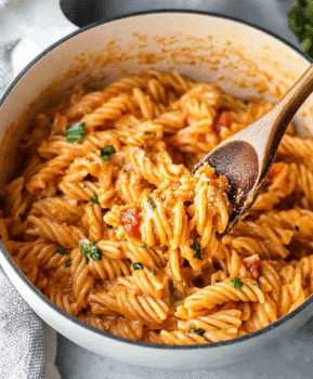 one pot creamy tomato pasta