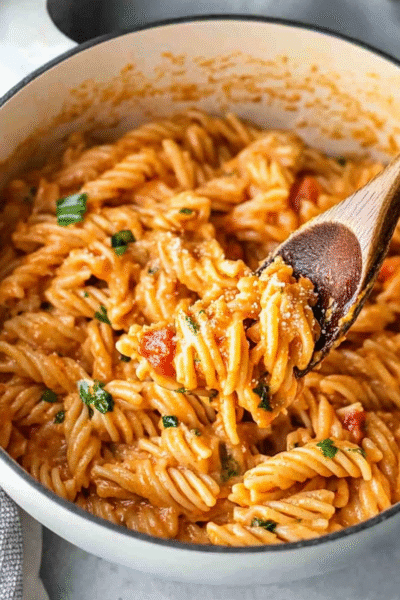 one pot creamy tomato pasta