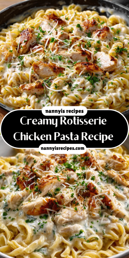 Creamy Rotisserie Chicken Pasta Recipe You'll Love Today! 4 10 2
