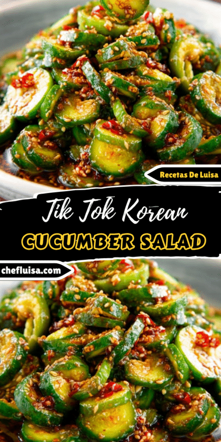 Tik Tok Korean Cucumber Salad: A Refreshing Delight! 4 17 3