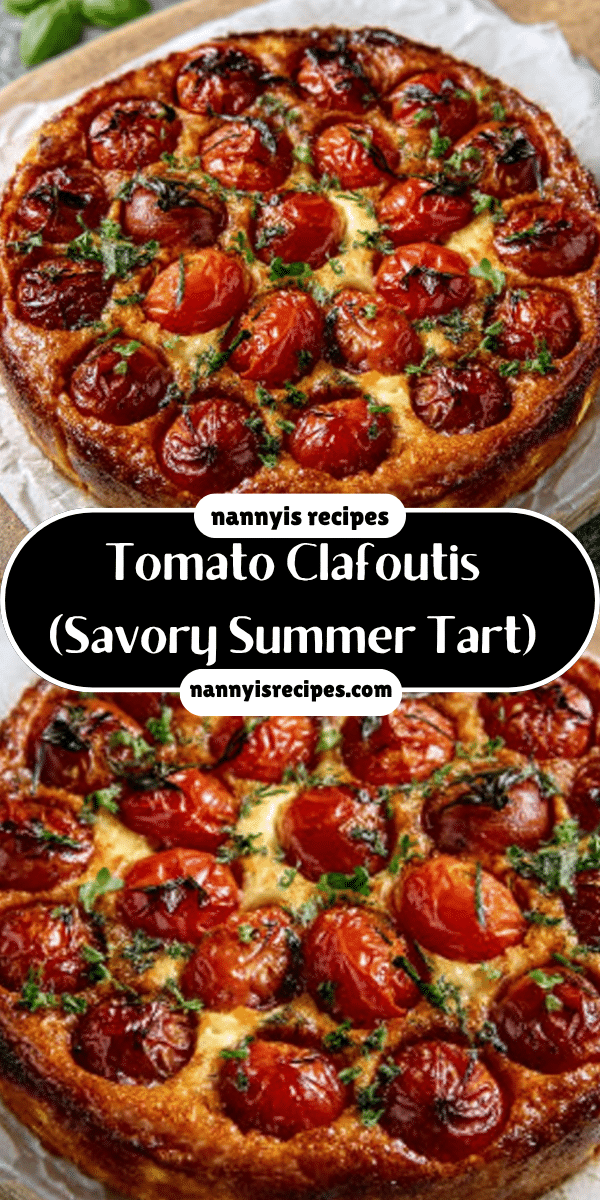 Tomato Clafoutis: Discover the Best Summer Tart Recipe! 4 2 5