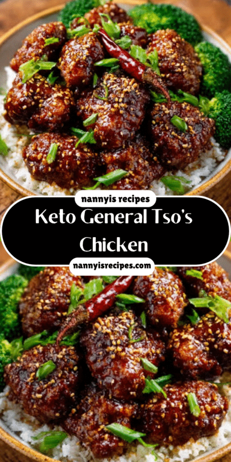 Keto General Tso’s Chicken: A Delicious Low-Carb Recipe! 4 2 8