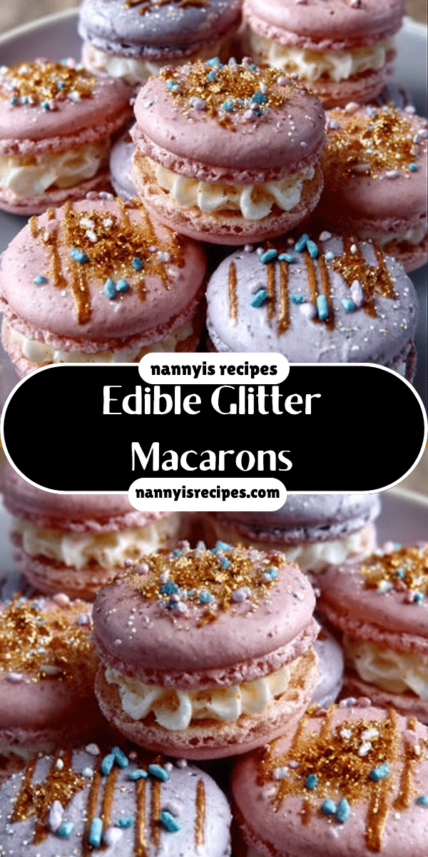 Edible Glitter Macarons: Dazzle Your Dessert Table Today! 8 22 1