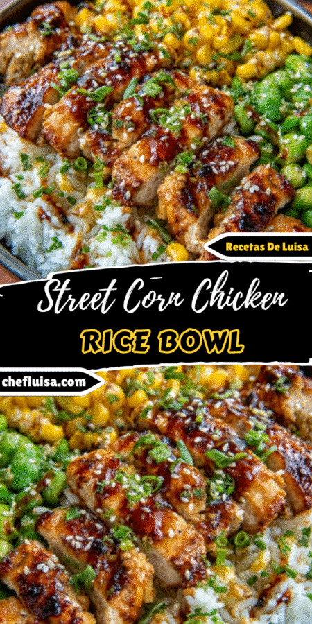 Street Corn Chicken Rice Bowl: A Flavorful Delight Awaiting You! 4 3 10
