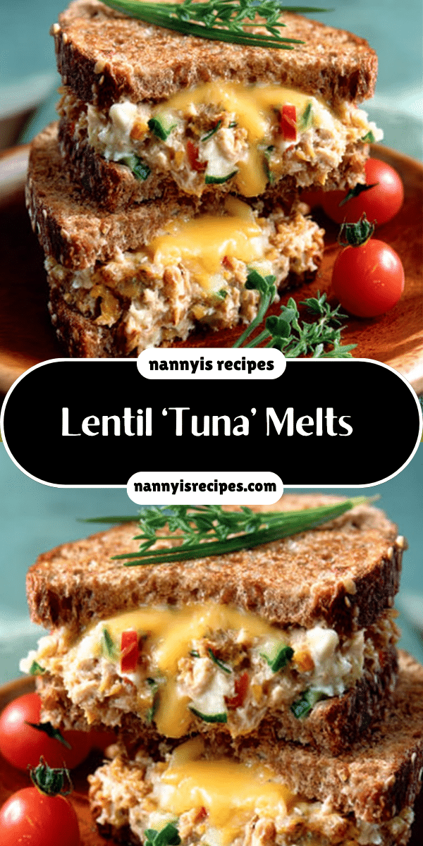 Lentil ‘Tuna’ Melts: Discover the Best Plant-Based Recipe! 4 8 1