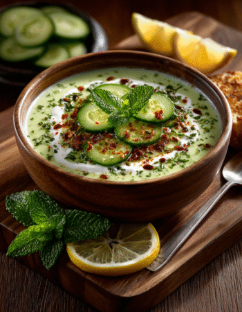 Agent-approved Chilled Cucumber Soup