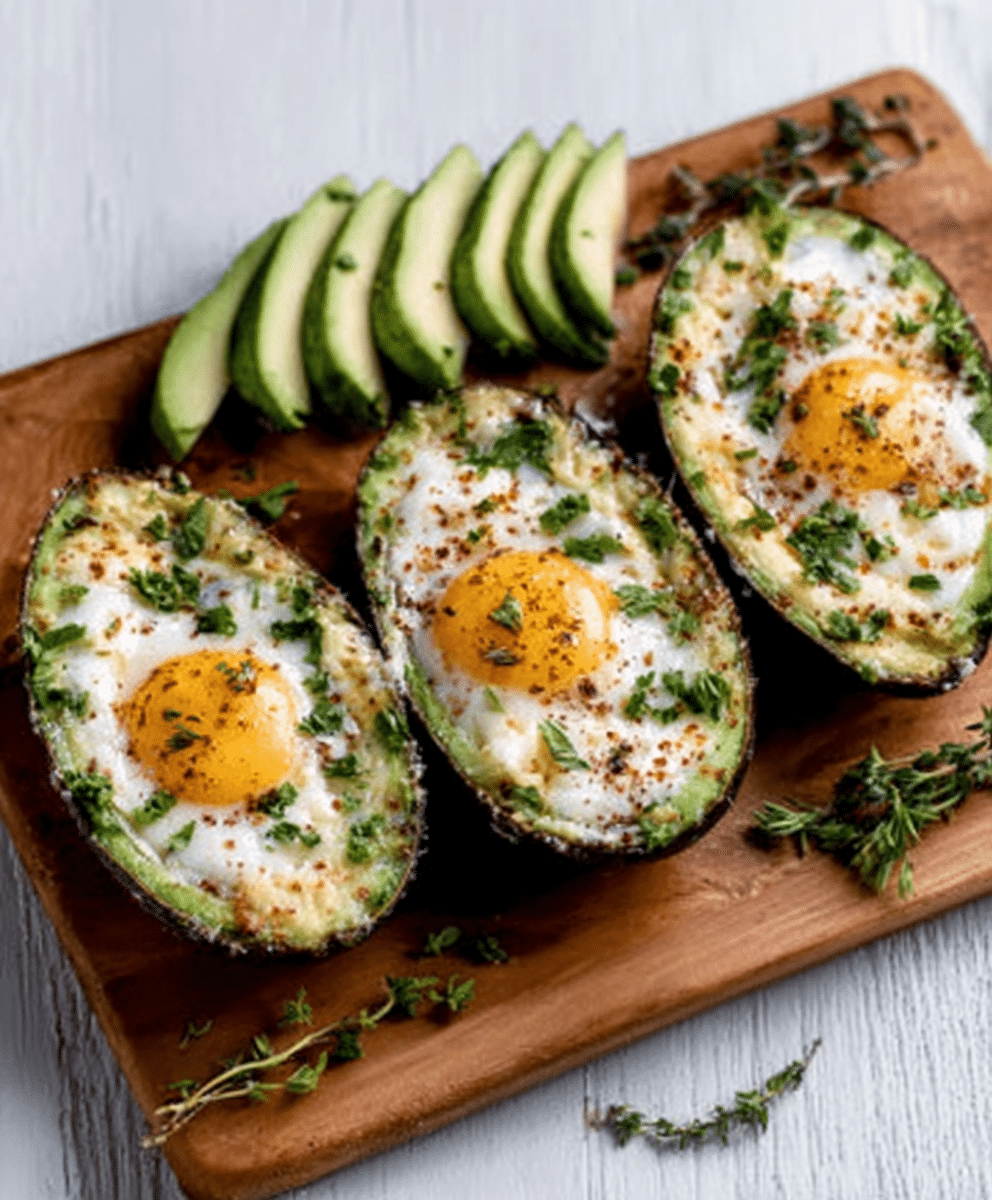 Avocado Egg Boats