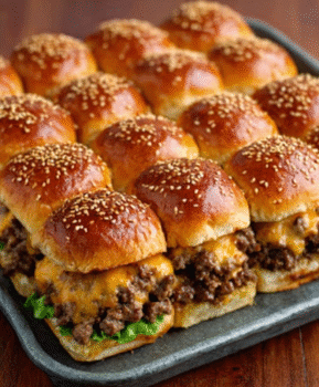 Cheeseburger Sliders (Easy, 30-min Recipe)