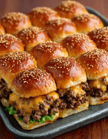 Cheeseburger Sliders (Easy, 30-min Recipe)