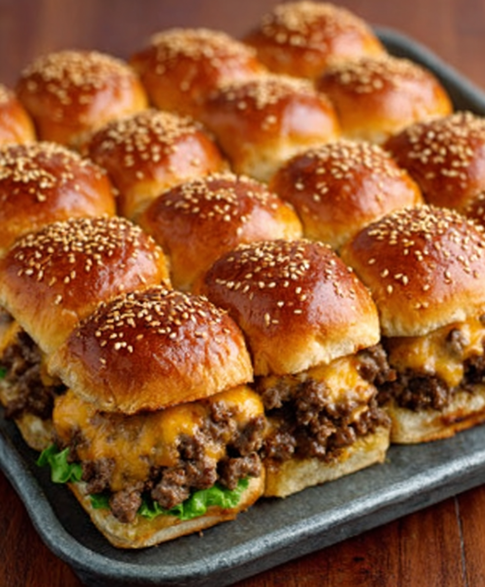 Cheeseburger Sliders (Easy, 30-min Recipe)