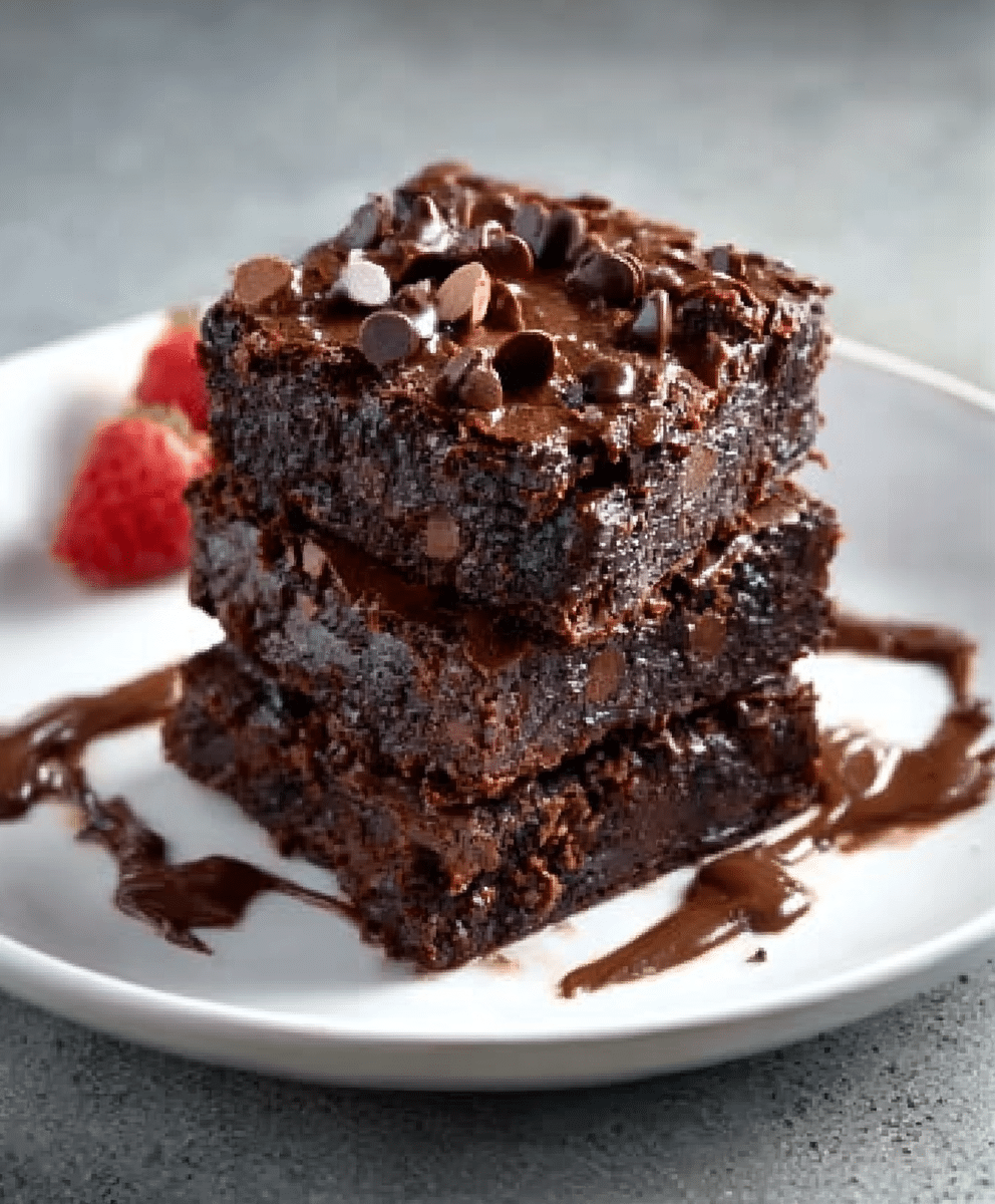 Chocolate Hummus Brownies