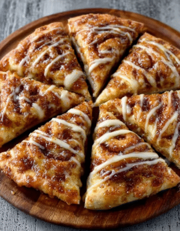 Cinnamon-Sugar Pizza with Crescent Rolls