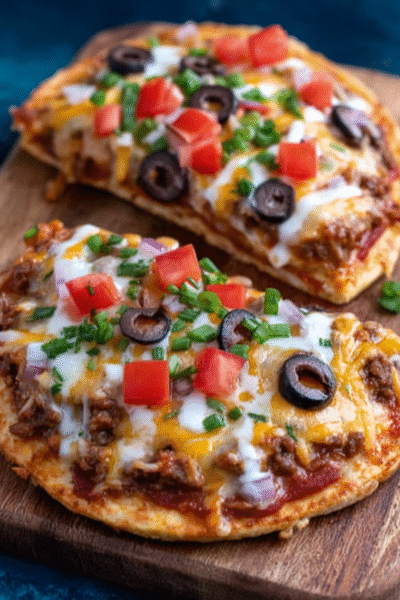 Copycat Taco Bell Mexican Pizzas are the PERFECT dinner recipe!