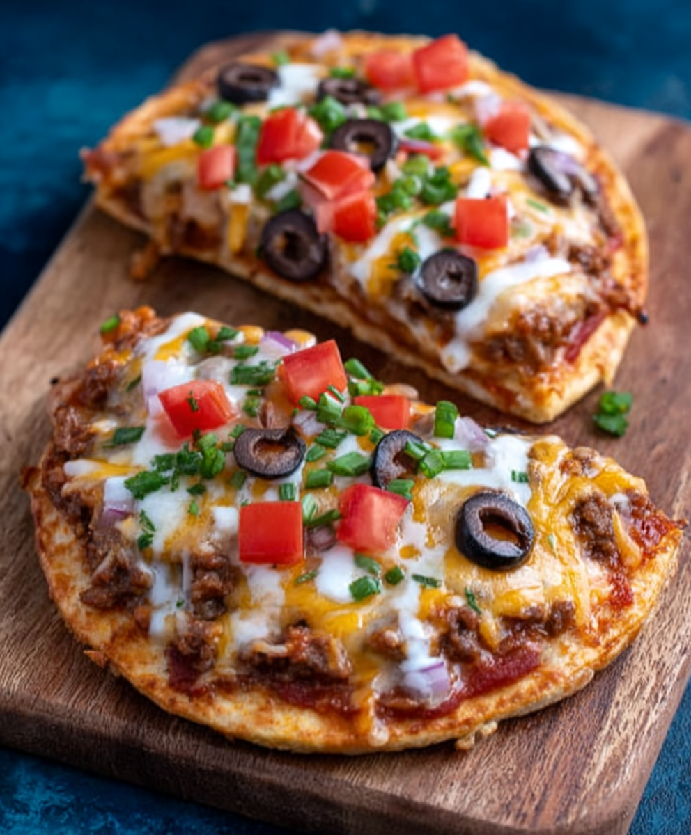 Copycat Taco Bell Mexican Pizzas are the PERFECT dinner recipe!
