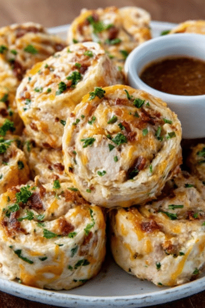 Crack Chicken Pinwheels