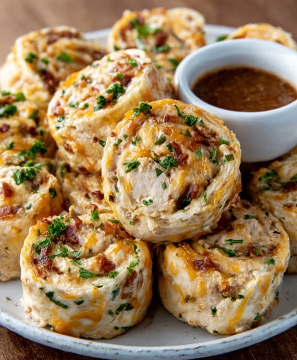 Crack Chicken Pinwheels