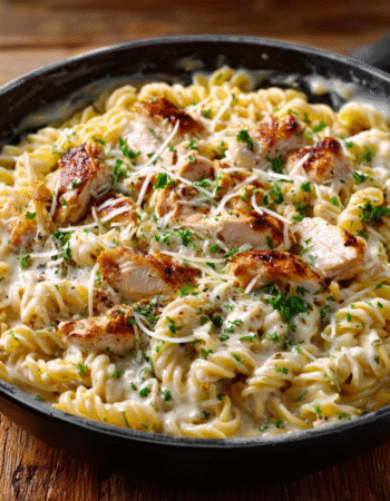 Creamy Rotisserie Chicken Pasta Recipe