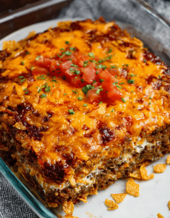 Dorito Meatloaf Casserole