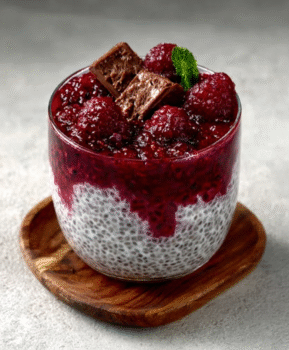 Dragon Fruit Chia Pudding Parfait