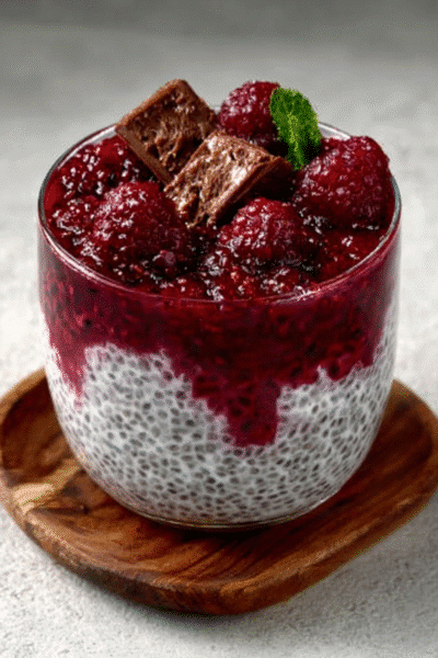 Dragon Fruit Chia Pudding Parfait