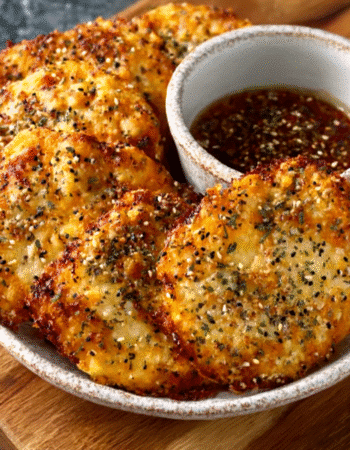 Everything Bagel Keto Cheese Crisps