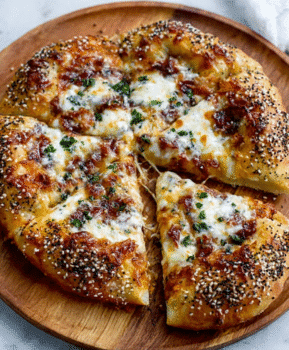 Everything Bagel Pizza