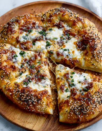 Everything Bagel Pizza
