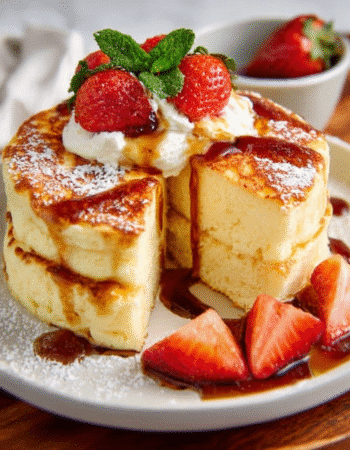 Fluffy Japanese Pancakes