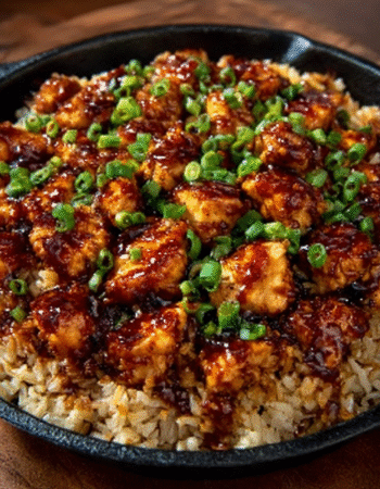 Honey BBQ Chicken Rice
