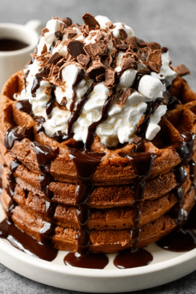 Hot Chocolate Chaffle