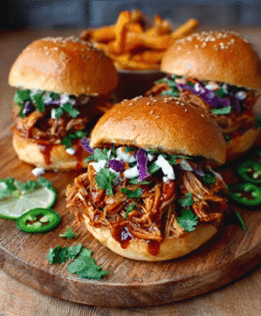 Jackfruit ‘Pulled Pork’ Sliders