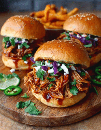 Jackfruit ‘Pulled Pork’ Sliders