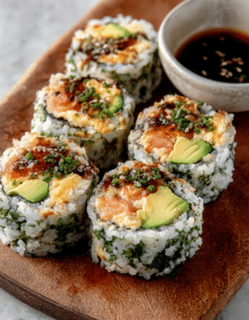 Keto California Sushi Rolls