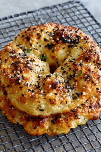 Keto Everything Bagel Cloud Bread