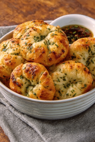 Keto Garlic Knots