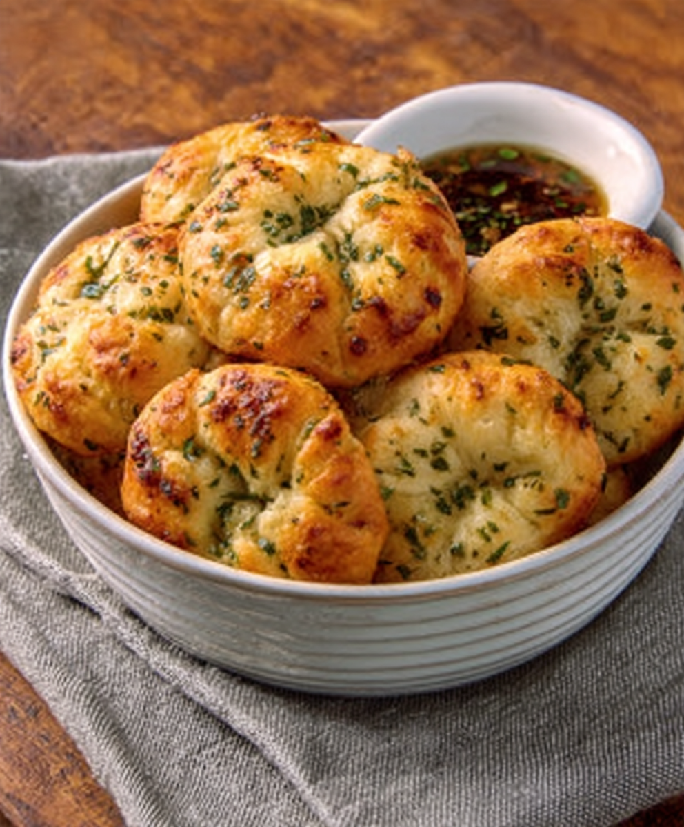 Keto Garlic Knots