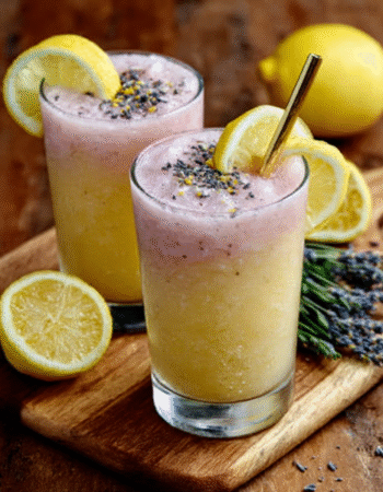 Lavender Lemonade Slushie