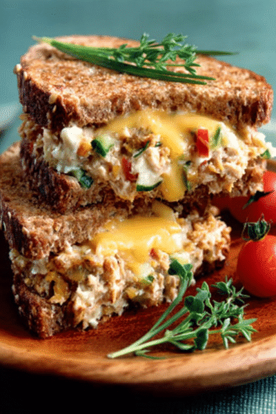 Lentil ‘Tuna’ Melts