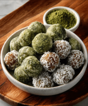 Matcha Collagen Energy Balls