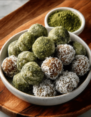 Matcha Collagen Energy Balls