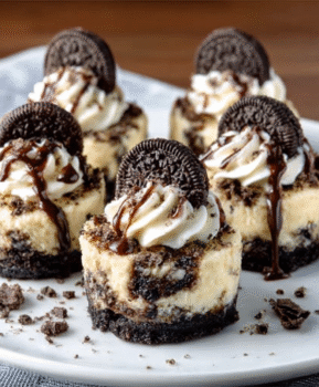 No-Bake Oreo Cheesecake Bites