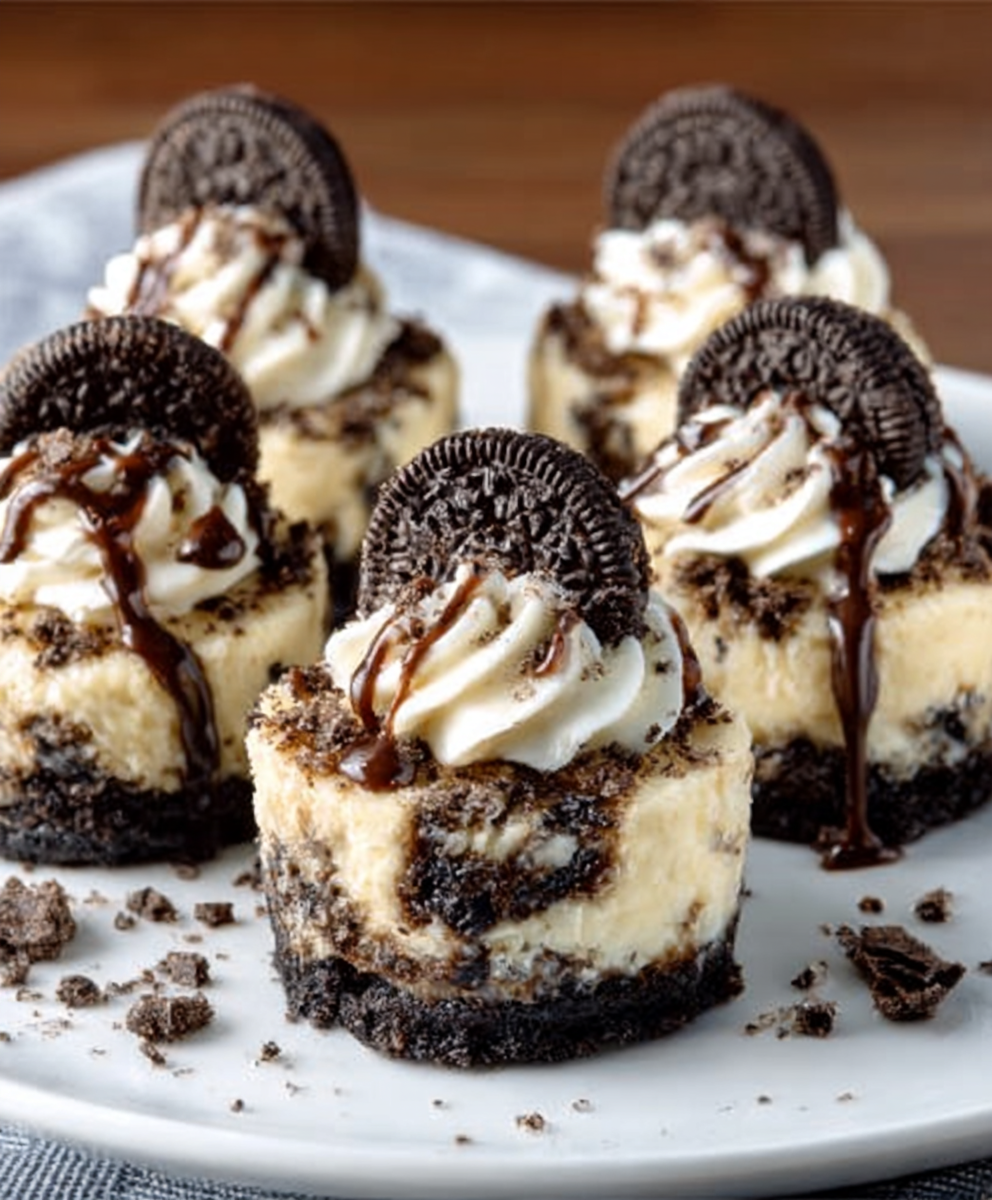 No-Bake Oreo Cheesecake Bites