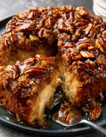 Pecan Upside Down Cake