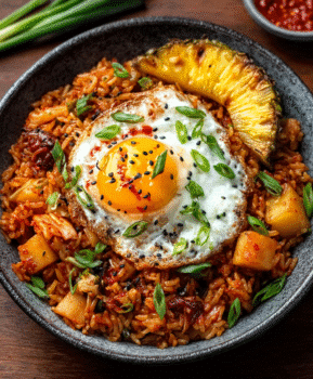 Pineapple Kimchi Fried Rice
