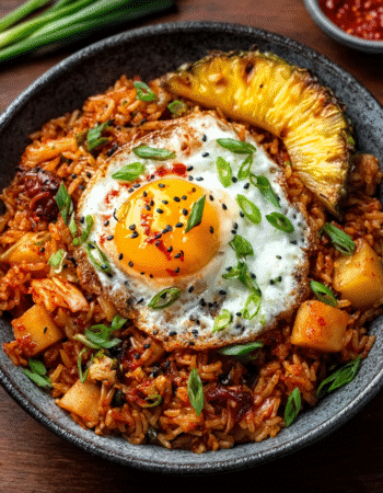 Pineapple Kimchi Fried Rice