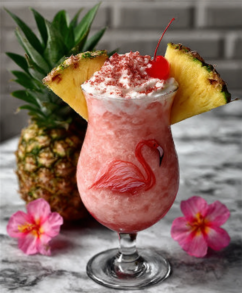 Pink Flamingo Pina Colada Recipe